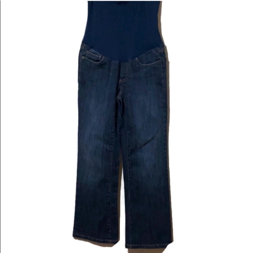 Motherhood Maternity Full Panel Straight Leg Jeans